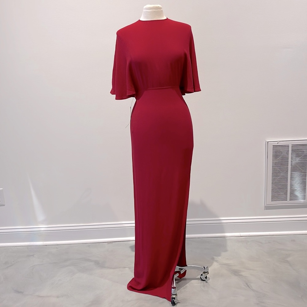 NWT Reformation Escala Dress in Cherry Bomb size 4